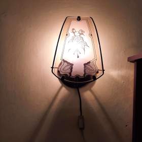Foto inzerátu Nástěnná lampa - dekor růže - ZDARMA