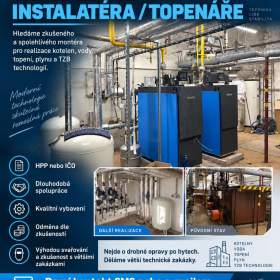 Fotka k inzerátu INSTALATÉR / TOPENÁŘ / MONTÉR TZB / 18645997