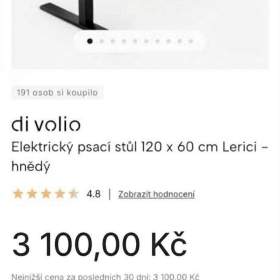 Foto inzerátu Polohovací stůl