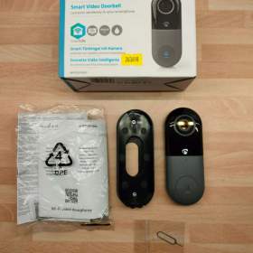 Foto inzerátu Domovní video zvonek Nedis SmartLife, microSDHC, kamera HD 720p