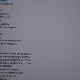 Foto inzerátu Notodd N600 N5095A/12GB/SSD 512GB/záruka