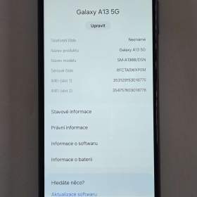 Foto inzerátu Samsung A13 5g, 4Gb/64Gb