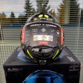 Foto inzerátu Silniční překlápěcí přilba LS2 ADVANT X CARBON FUTURE II