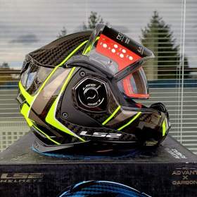 Foto inzerátu Silniční překlápěcí přilba LS2 ADVANT X CARBON FUTURE II