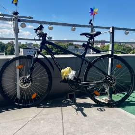 Fotka k inzerátu Prodám elektrokolo Rock Machine Crossride – černé / 17373095