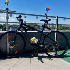 Foto inzerátu Prodám elektrokolo Rock Machine Crossride – černé