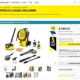 Tlaková myčka K5 Classic Car &  Home  / 19965164