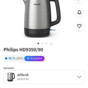 Foto inzerátu Varná konvice Philips