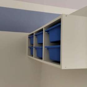Foto inzerátu nábytek police s platovými boxy