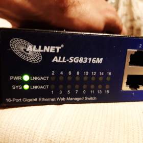 Foto inzerátu Gigabitový switch ALLNET ALL-SG8316M