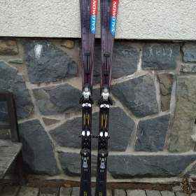 sjezdové lyže Salomon Racer 165cm s vázáním / 19966350
