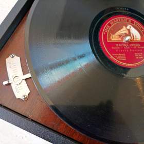 Foto inzerátu Gramofon na kliku His Master’s Voice Model HMV 101