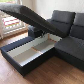 Foto inzerátu Prodám rozkl.sedačku s úložným prostorem+skřínky