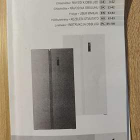 Foto inzerátu Dvoudveřová lednice s mrazákem ETA