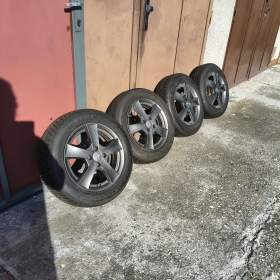 Foto inzerátu Alu kola,pneu Dunlop zimni,185/60 R15  