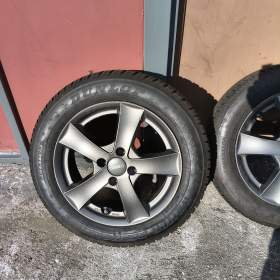 Foto inzerátu Alu kola,pneu Dunlop zimni,185/60 R15  