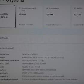 Foto inzerátu Dell Vostro 5590 i5/12GB/SSD256+256GB/záruka