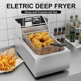 Foto inzerátu Elektrická fritéza Kiseely 2500W 6L