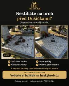 Foto inzerátu 🌿 HezkýHrob – důstojná péče o hroby vašich blízkých