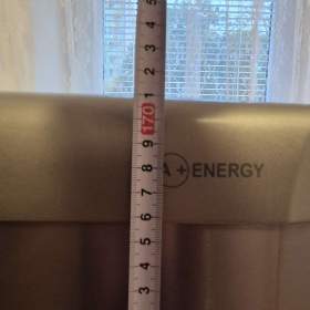 Foto inzerátu Kombinovaná úzká lednice Beko CSA29023 silver