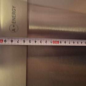 Foto inzerátu Kombinovaná úzká lednice Beko CSA29023 silver