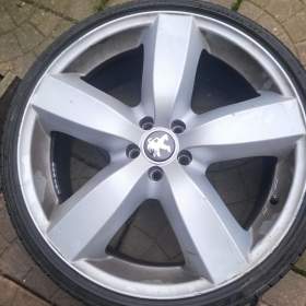 Foto inzerátu Prodám Alu kola DEZENT 20 5x108 s letními pneu 245/30 R20 
