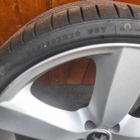 Foto inzerátu Prodám Alu kola DEZENT 20 5x108 s letními pneu 245/30 R20 