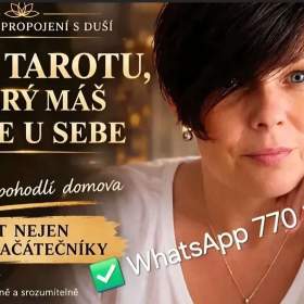 Foto inzerátu KURZ TAROTU Z POHODLÍ DOMOVA ?