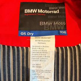 Foto inzerátu Textilní kombinéza BMW GS Dry