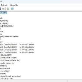 Foto inzerátu Prodam notebook Hp 630 s win11 a 8 gb ram ddr3