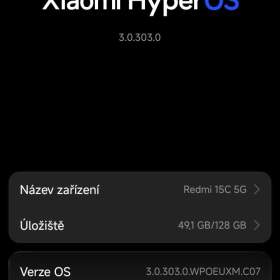 Foto inzerátu REDMI 15C 128GB 8RAM NOVY.