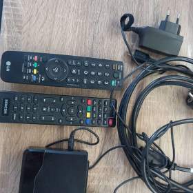 Foto inzerátu Prodám novou televizi LG včetně set -top boxu a 2x dálkové ovládání