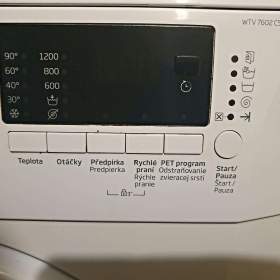 Foto inzerátu PRACKA BEKO,BOCNI PLNENI,7KG,PLNE FUNKCNI,TRIDA A+++,1200 OT.