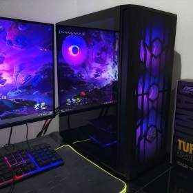Herní PC Ryzen 5 | RX580 8GB | 16GB RAM| NVME | ARGB | WiFi+BT | ZÁRUKA / 19970491