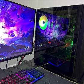 Foto inzerátu Herní PC Ryzen 5 | RX580 8GB | 16GB RAM| NVME | ARGB | WiFi+BT | ZÁRUKA