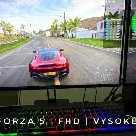 Foto inzerátu Herní PC Ryzen 5 | RX580 8GB | 16GB RAM| NVME | ARGB | WiFi+BT | ZÁRUKA