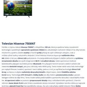Fotka k inzerátu Smart TV Hisense  / 19970897