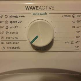 Foto inzerátu PRACKA GORENJE WE 723,BOCNI PLNENI,7KG,DISPLEJ,PLNE FUNKCNI,1200 OT