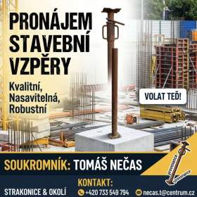 Pronájem stavebních stojek (stropních vzpěr) – Strakonice / 19971191