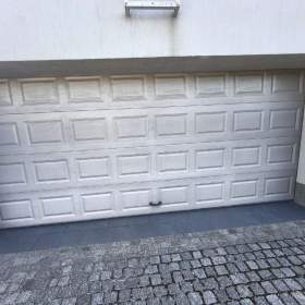 Fotka k inzerátu Sekční garážová vrata 488 × 216 cm – kompletní, stříbrné / 19971088