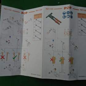 Foto inzerátu POP PNT110X ruční nýtovací kleště na matice šrouby nové PC: 2000 Kč