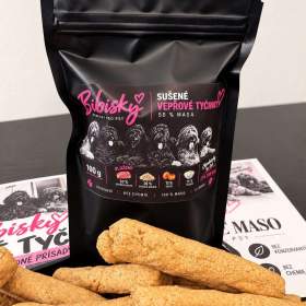 Foto inzerátu Ochutnávkový box pro psy Bibisky – 3 druhy pamlsků, 250 g