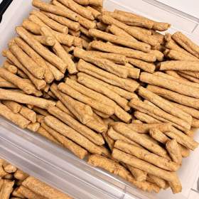 Foto inzerátu Ochutnávkový box pro psy Bibisky – 3 druhy pamlsků, 250 g