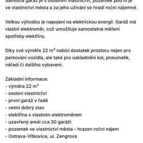 Fotka k inzerátu prodám garáž / 19908784