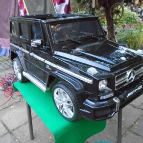 Dětské elektrické auto Mercedes Benz AMG G63 pro 1 dítě pěkný stav zánovní baterie / 19972272