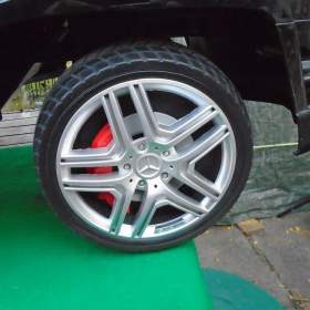 Foto inzerátu Dětské elektrické auto Mercedes Benz AMG G63 pro 1 dítě pěkný stav zánovní baterie