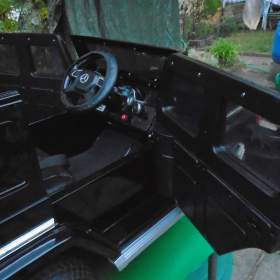 Foto inzerátu Dětské elektrické auto Mercedes Benz AMG G63 pro 1 dítě pěkný stav zánovní baterie