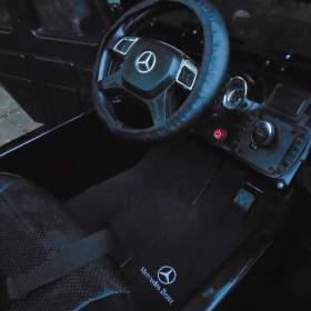 Foto inzerátu Dětské elektrické auto Mercedes Benz AMG G63 pro 1 dítě pěkný stav zánovní baterie