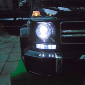 Foto inzerátu Dětské elektrické auto Mercedes Benz AMG G63 pro 1 dítě pěkný stav zánovní baterie
