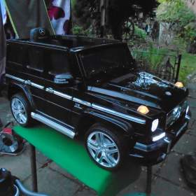 Foto inzerátu Dětské elektrické auto Mercedes Benz AMG G63 pro 1 dítě pěkný stav zánovní baterie